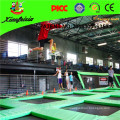 Floor Trampoline/Indoor Trampoline Park/Big Indoor Trampoline/ Bungee Jumping Trampoline Bed